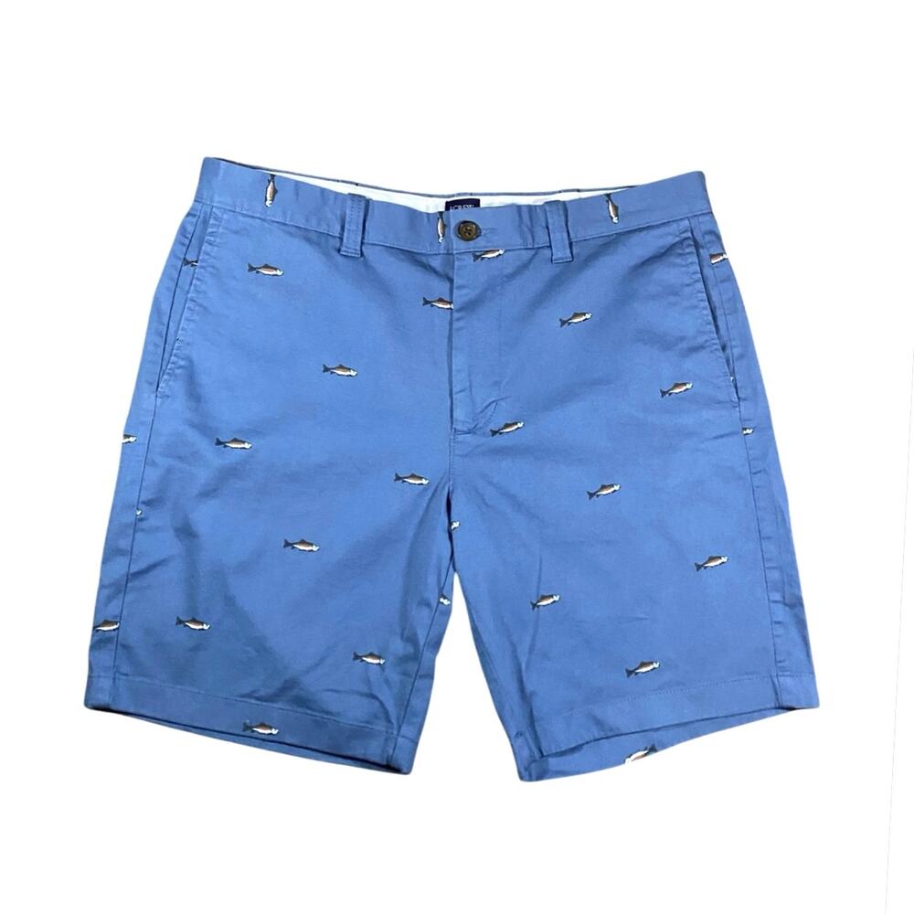 J.Crew Blue River Trout 9” Shorts - 34x9